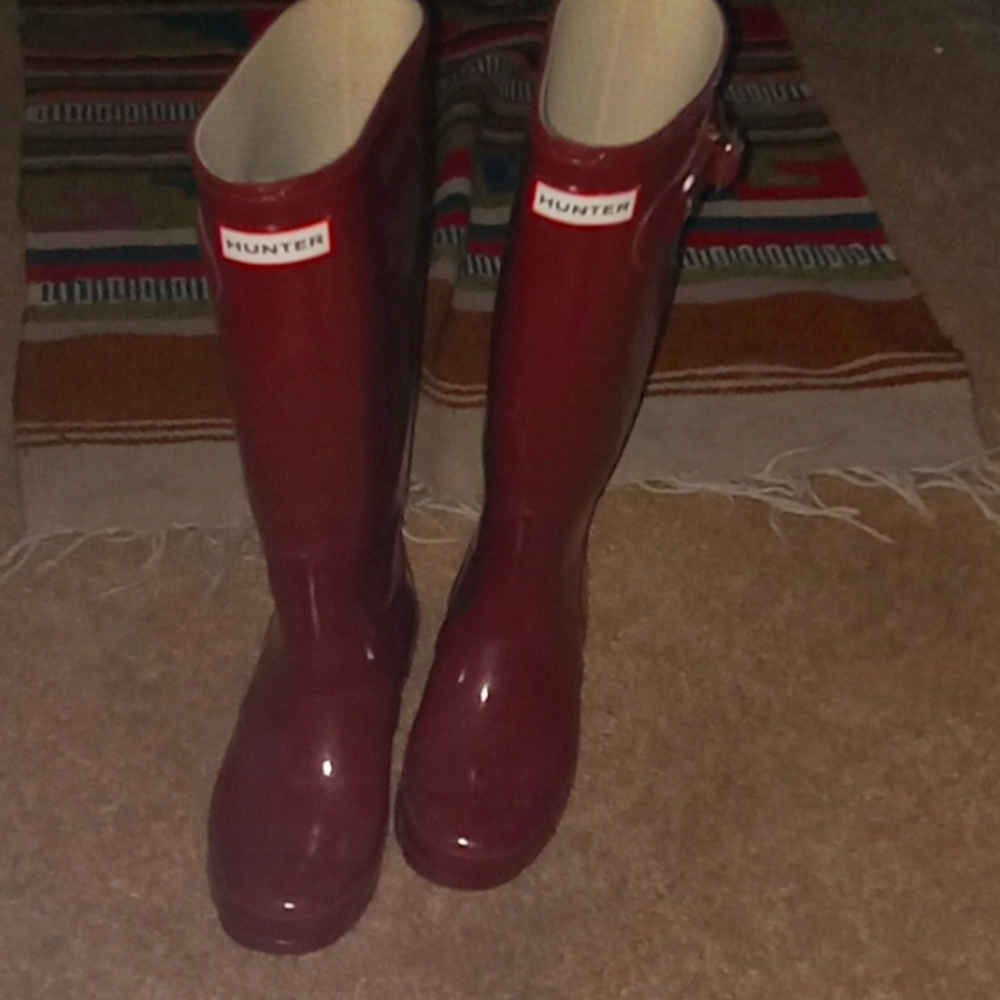Hunter rain boots